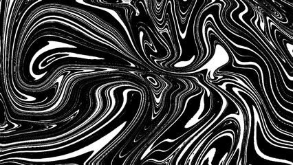 Abstract Gray Black and White Marble Ink Pattern Background. Scratch lines over background. Noise and grain. Scratch texture.