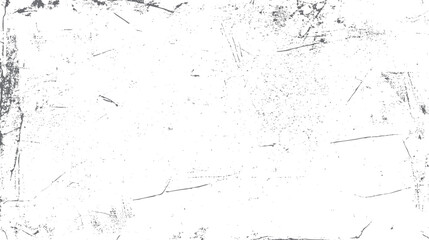 Distressed grunge texture with scattered scratches and speckled vintage surface. Worn rustic border for retro, weathered graphic design background.