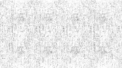 Grunge halftone texture overlay. Distorted noise pattern with irregular black pixel dots. High detail background for vintage design.