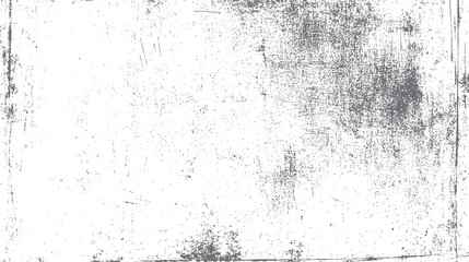 Grunge texture with heavy distressed right side and scattered scratches. Vintage worn surface design with faded and rough weathered edges.