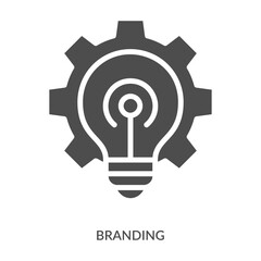 Branding Icon Line Style. Design Vector Illustration