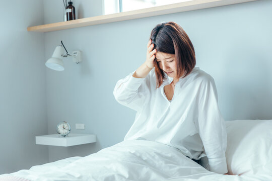 体調不良の30代女性