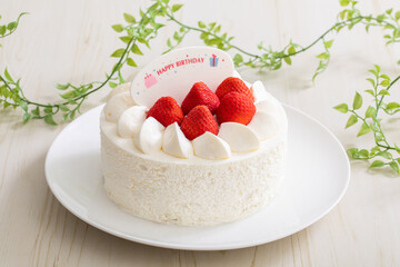 誕生日ケーキ・プレート