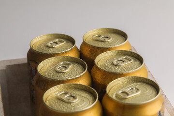 缶ビール　beer
