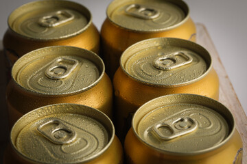 缶ビール　beer