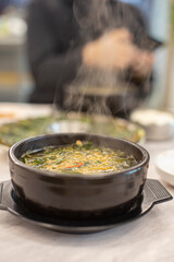 Korea Delicious Marsh Snail Soup