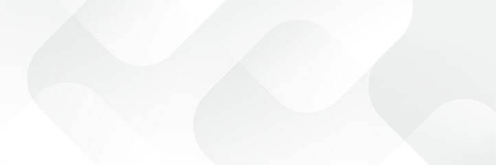 Abstract pattern white geometric banner design background.