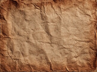 Aged paper texture with wrinkles and discoloration