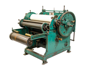 old rusty steam engine