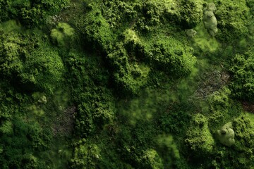 Lush Green Moss Texture: A Verdant Tapestry of Nature's Beauty