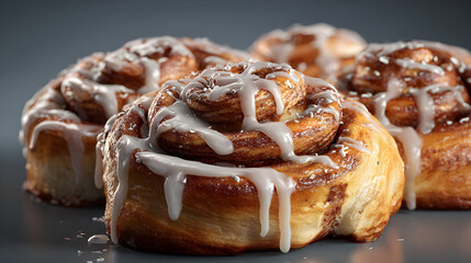 Heavenly Cinnamon Rolls: Indulge in Warm, Gooey Rolls Drizzled with Sweet Icing, Perfect for Breakfast or Dessert Moments with Friends and Family