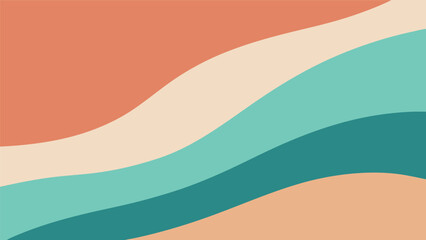 Soft Organic Wave Pattern