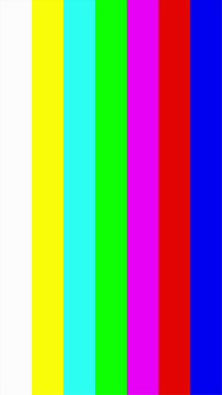 TV lost signal, TV screen test, error screen, video transition