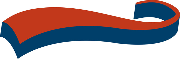 Baseball swoosh tail for text. Swash and underline. Vintage swish shape and brush stroke for sport logo design. Swirl wavy accent decoration