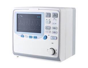 Fototapeta premium digital blood pressure monitor isolated