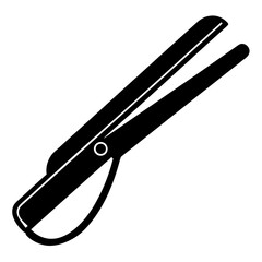 Hair Straightener Silhouette