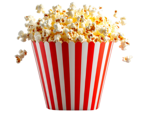 bucket of popcorn