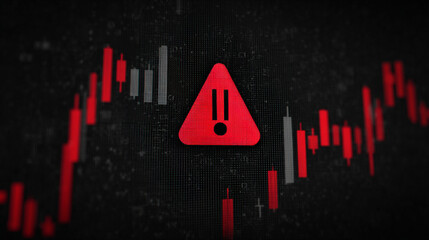 A red icon alerts users to suspicious trading activity.