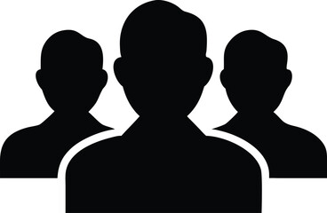 silhouette of people