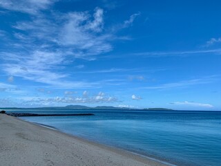 beach and sea