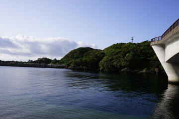 bridge over the cove