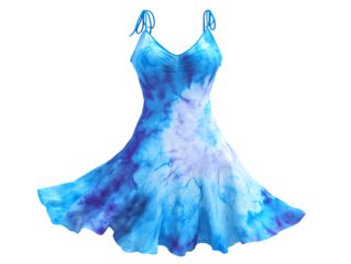 Tie-dye dress