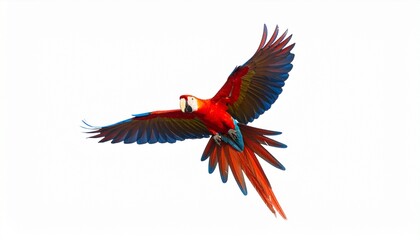 Fototapeta premium rainbow lorikeet isolated on white