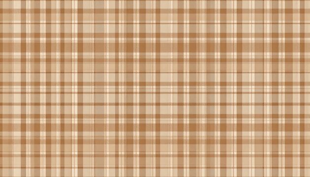 Beige and brown plaid pattern