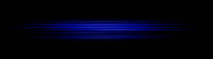 Streak. Dense horizontal lines arranged in wide composition. Glowing gradient effect creates dynamic movement and illumination across dark space.