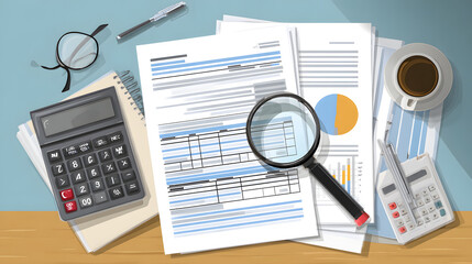 Representation of audits and accounting procedures