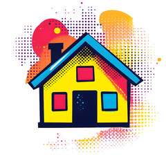 house icon illustration png transparent background