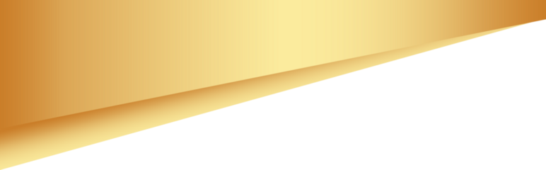 Wavy shape for banner design. Abstract golden element. Curve border and header for website template. Luxury bottom and separator decoration for certificate