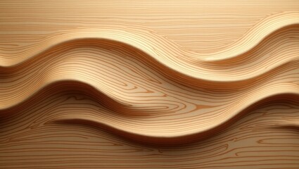 Abstract design of wavy wood grain.
