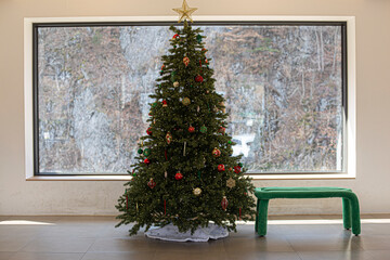 new year christmas tree decoration