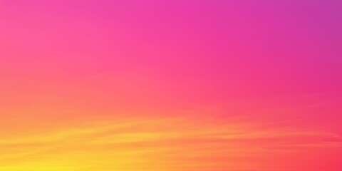 Naklejka premium Gradient background of tropical sunset with orange and magenta