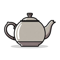 Obraz premium image of a teapot that looks minimalist