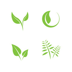 Stylish Minimalist Leaf Logo for Natural Wellness, Healing, and Organic Herbal Products
