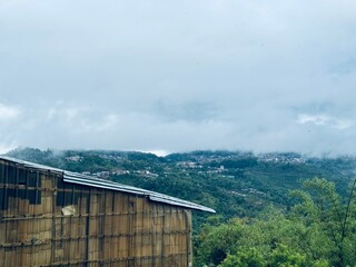 power plant in the mountains