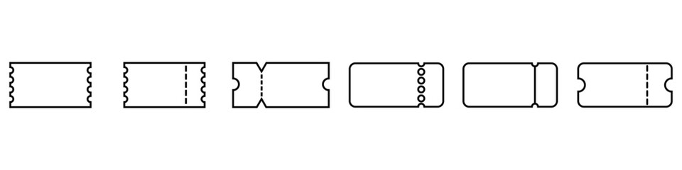 Ticket vector icon. Card illustration sign. Seat symbol. Coupon logo. Subscription web icon. ducket design for web.