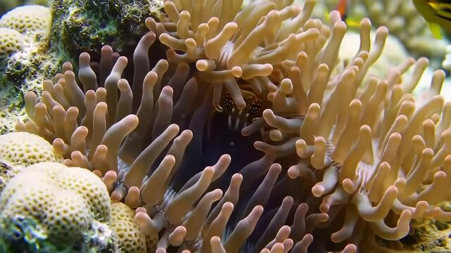 Underwater Anemone Ecosystem A Closer Look at Marine Life