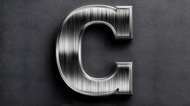 Shiny metallic chrome text effect - Powered by Adobe