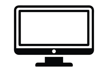 computer monitor vector icon
