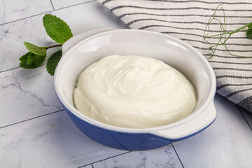 Traditional soft dietary Greek yoghurt