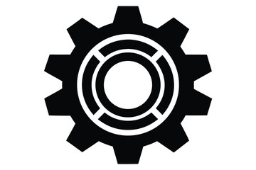 engineering gear vector icon