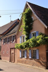 Impressionen aus dem Zentrum der Stadt Vogtsburg im Kaiserstuhl	