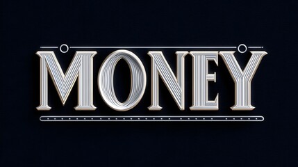 Vintage Money Typography