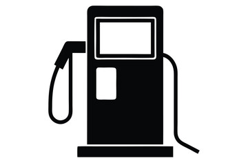 Fototapeta premium gas pump vector icon