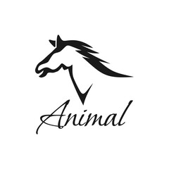 animal logo, cat, dog, horse, vector, vet logo, pet care, pet food store, silhouette, graphic, isolated, black, nature, art, element, sign, background, mammal, wild, emblem, wildlife, simple, business