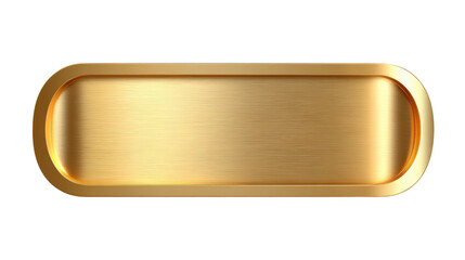 Golden Plaque: A gleaming golden plaque with smooth rounded edges, ideal for conveying prestige and recognition. It radiates a sense of achievement, honor, and elegance.