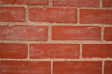 한국의 일반적인 붉은 벽